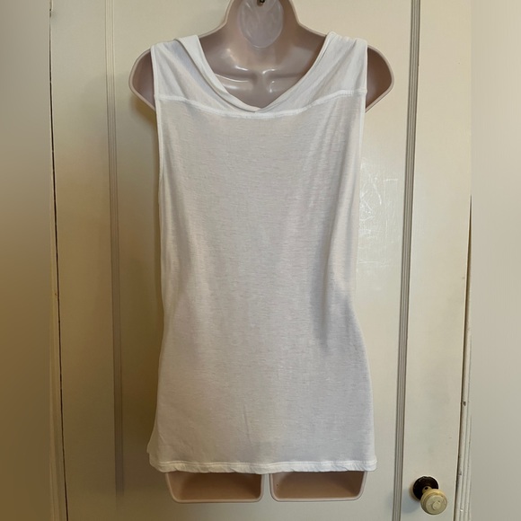 Elie Tahari Draped Twisted Neckline Tank --Softest! - Picture 6 of 11